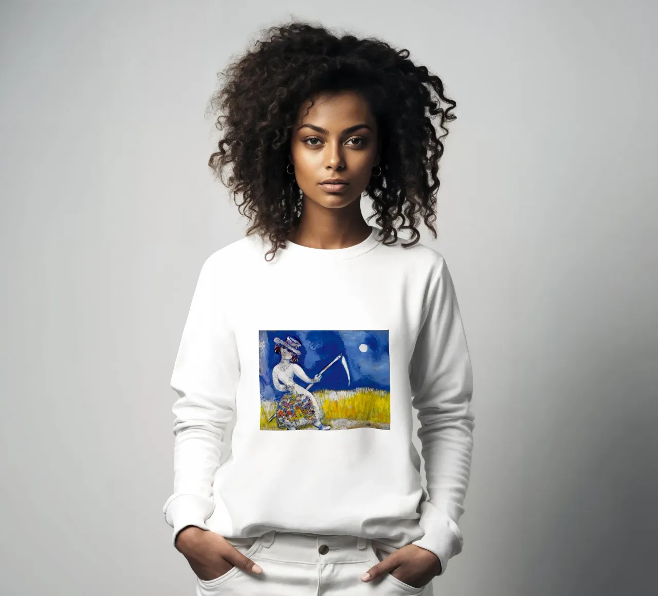 Marc Chagall The Maiden sweatshirt by DuncanBennett shop