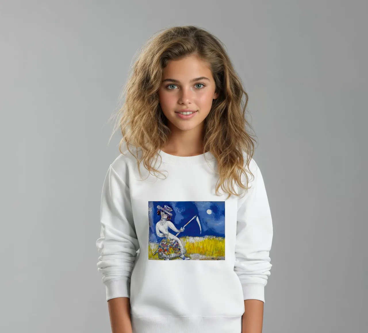 Marc Chagall La fanciulla felpa bambino da DuncanBennett shop