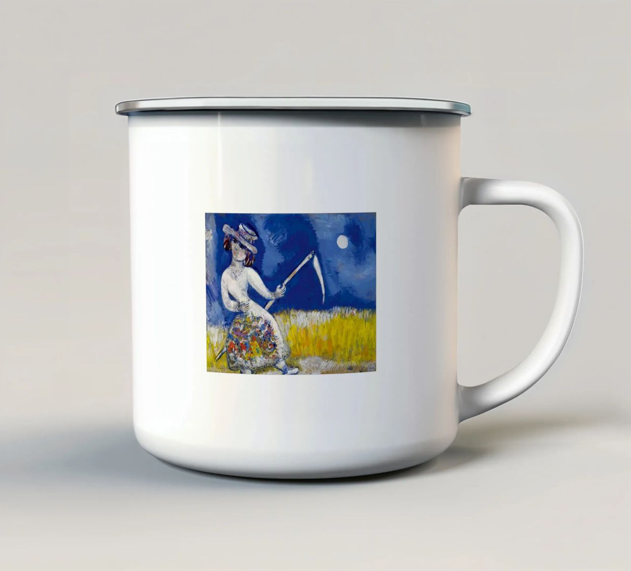Marc Chagall La fanciulla tazza in smalto da DuncanBennett shop