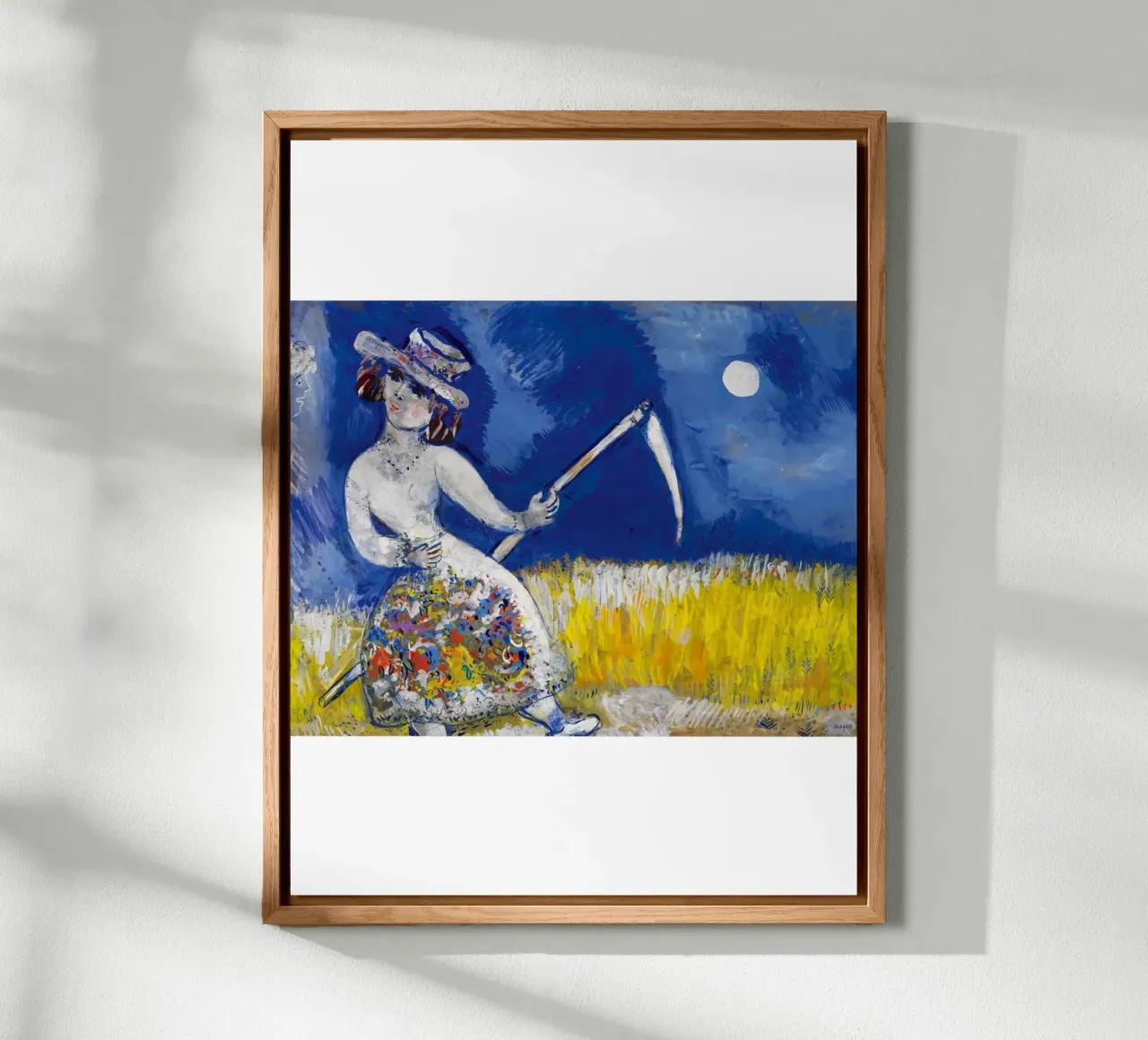 Marc Chagall La fanciulla alluminio dibond da DuncanBennett shop