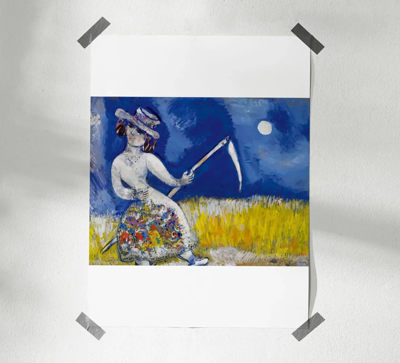 Marc Chagall La fanciulla poster da DuncanBennett shop