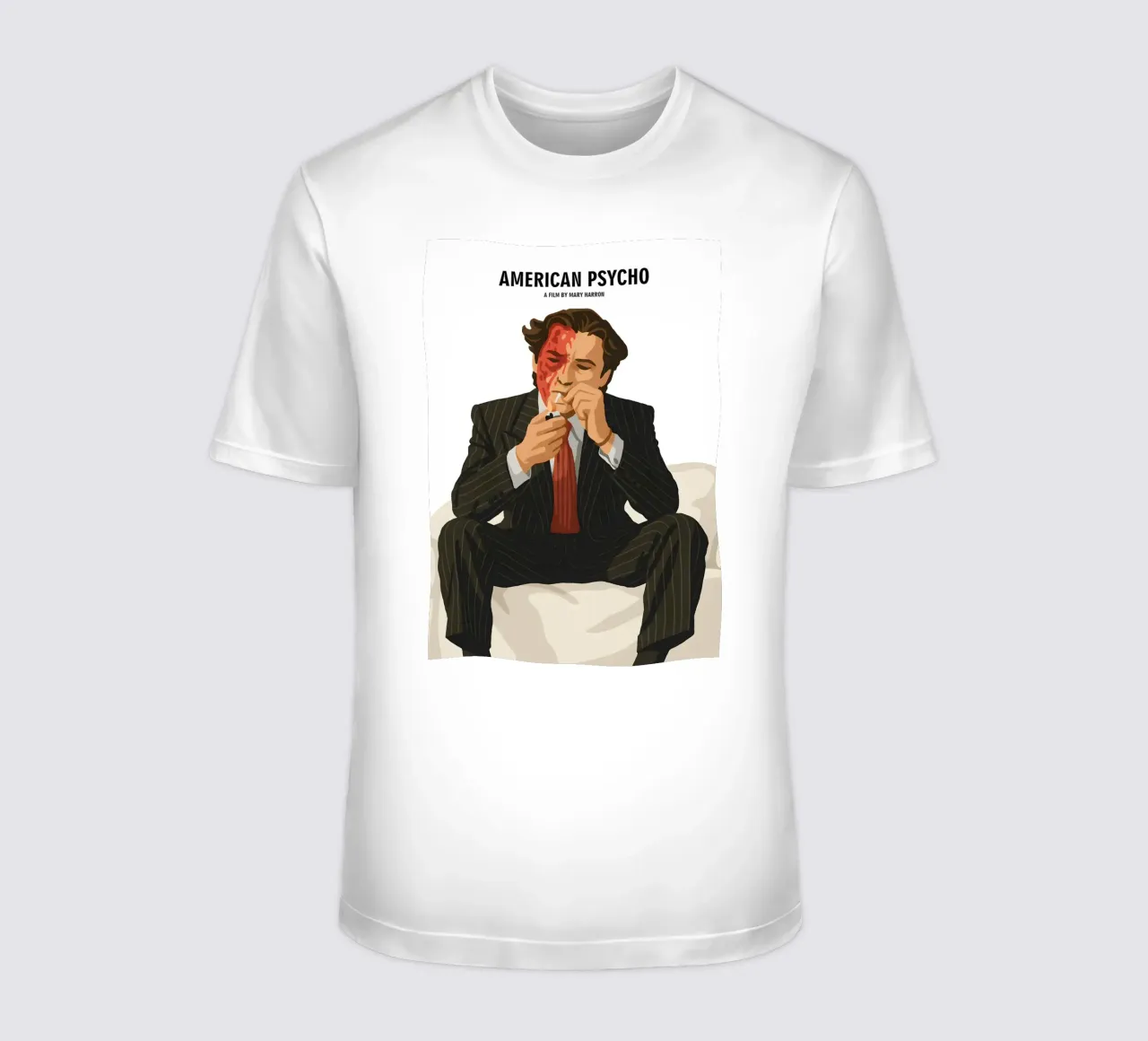 Patrick Bateman t-shirt da MoviesArt
