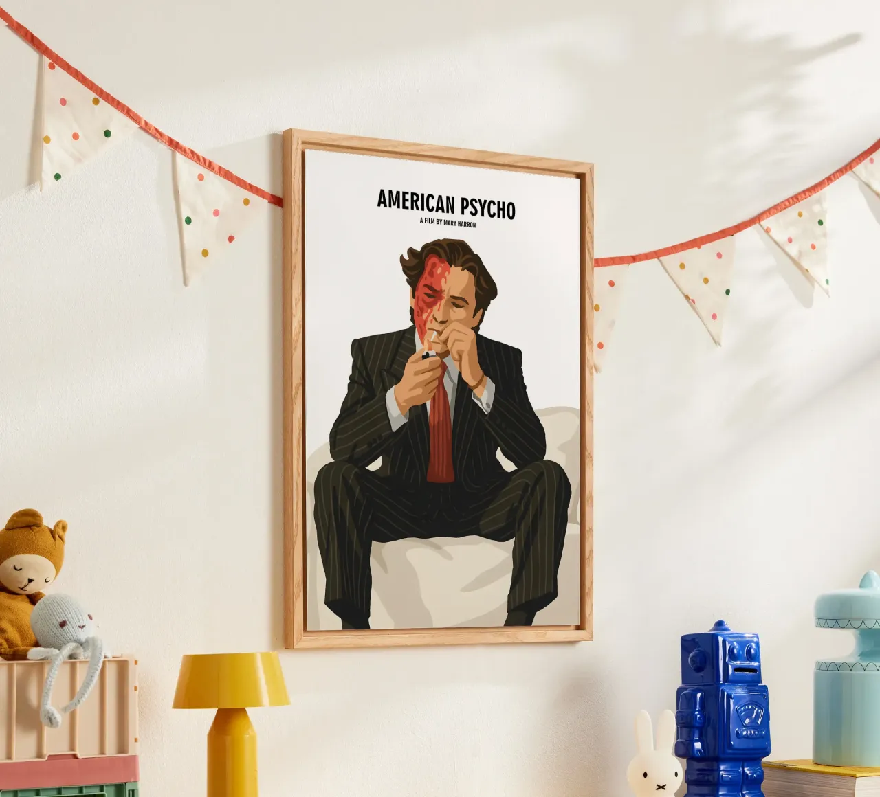 Patrick Bateman plexiglass da MoviesArt