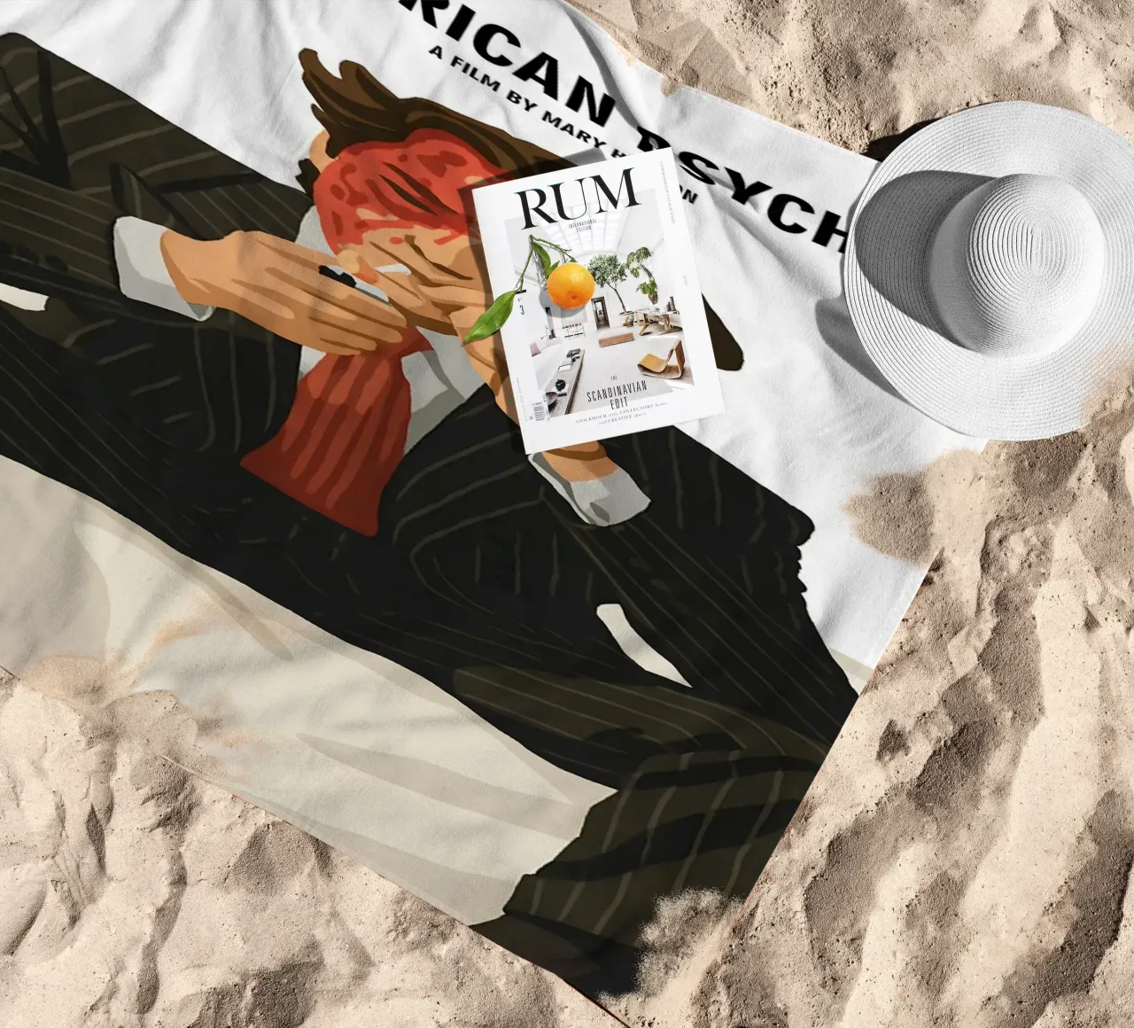 Patrick Bateman telo mare da MoviesArt