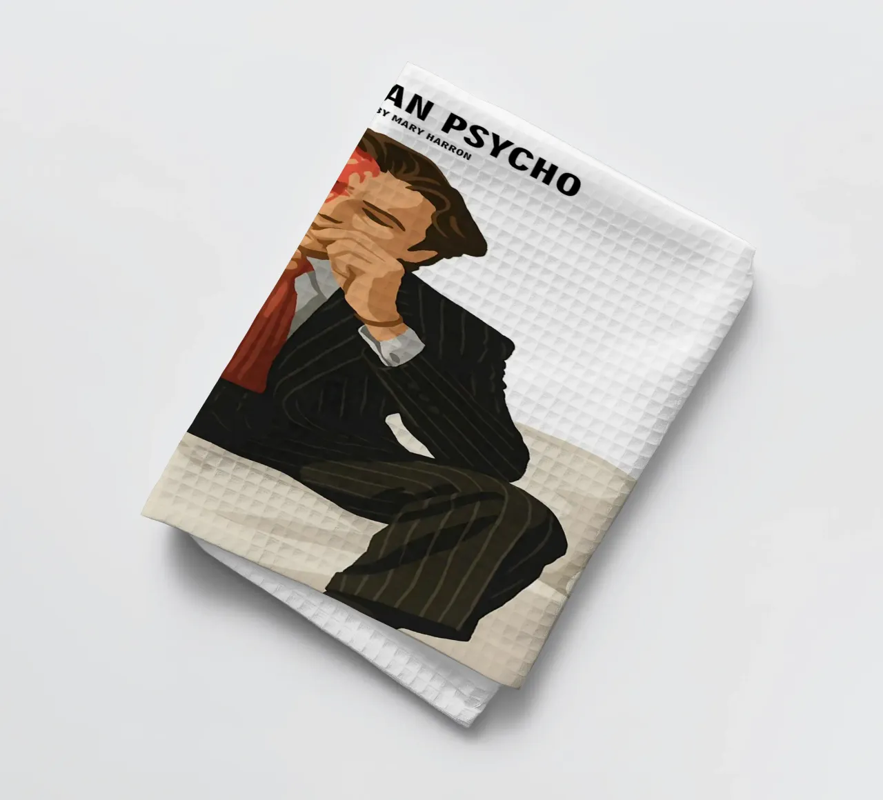 Patrick Bateman canovaccio da cucina da MoviesArt