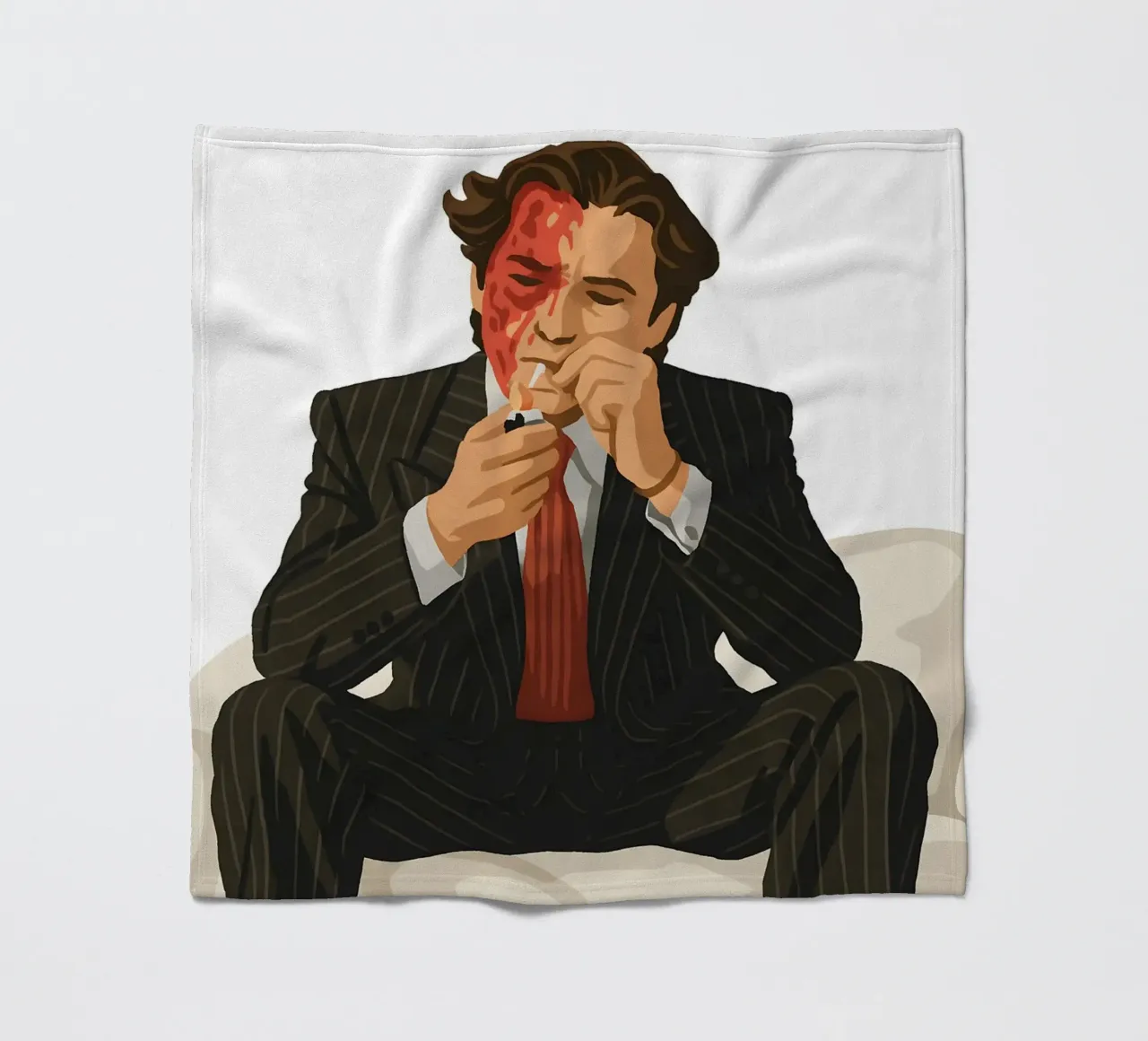 Patrick Bateman coperta in pile da MoviesArt