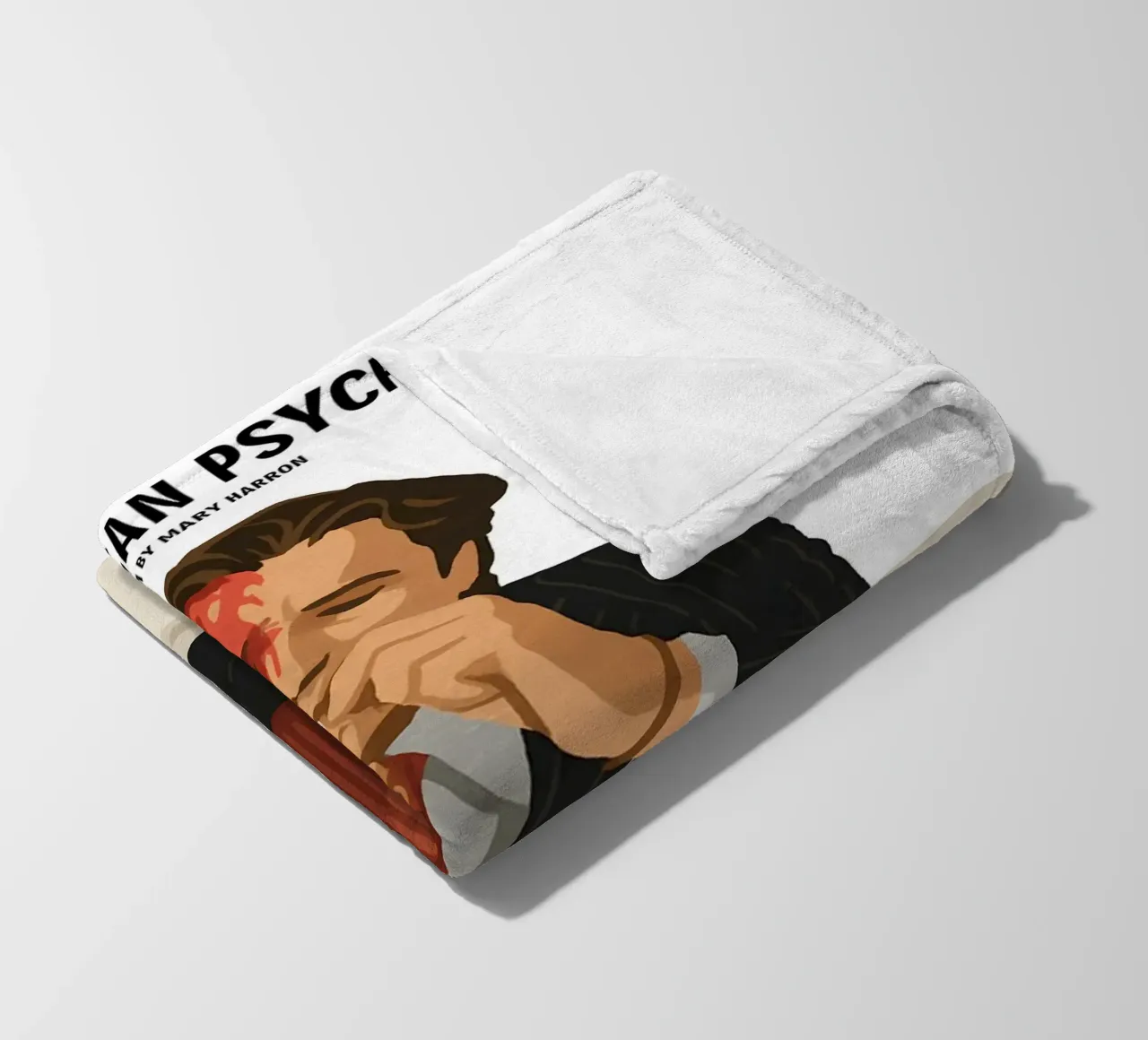 Patrick Bateman coperta in pile da MoviesArt