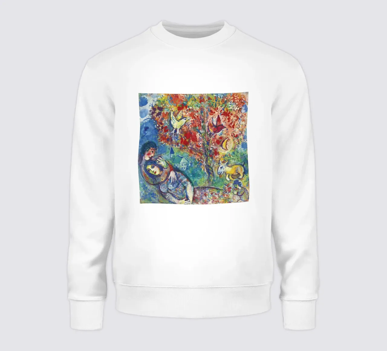 Marc Chagall Paar unter einem Baum oder Die Liebenden Sweatshirt von DuncanBennett shop