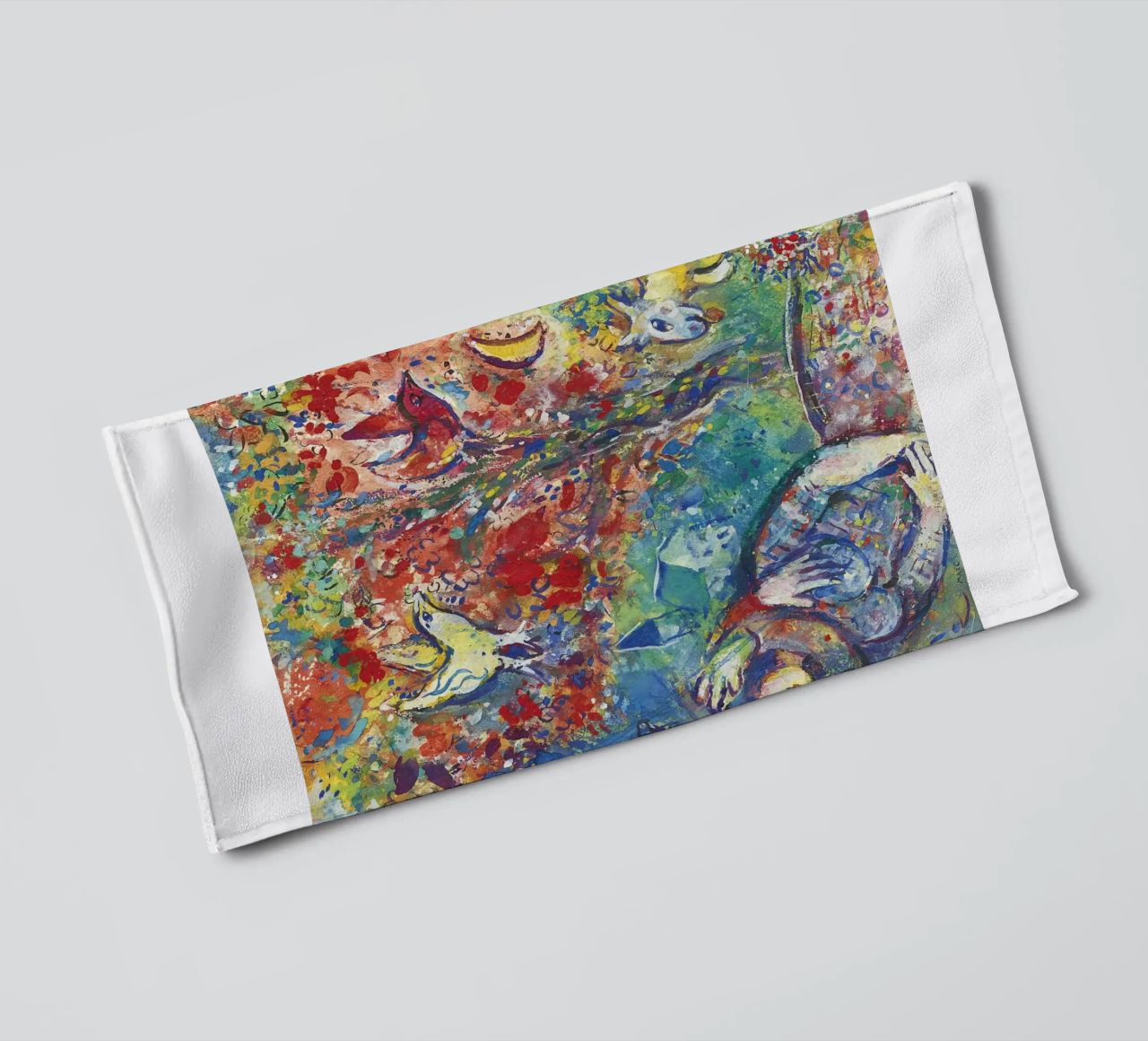 Marc Chagall Paar unter einem Baum oder Die Liebenden Handtuch von DuncanBennett shop