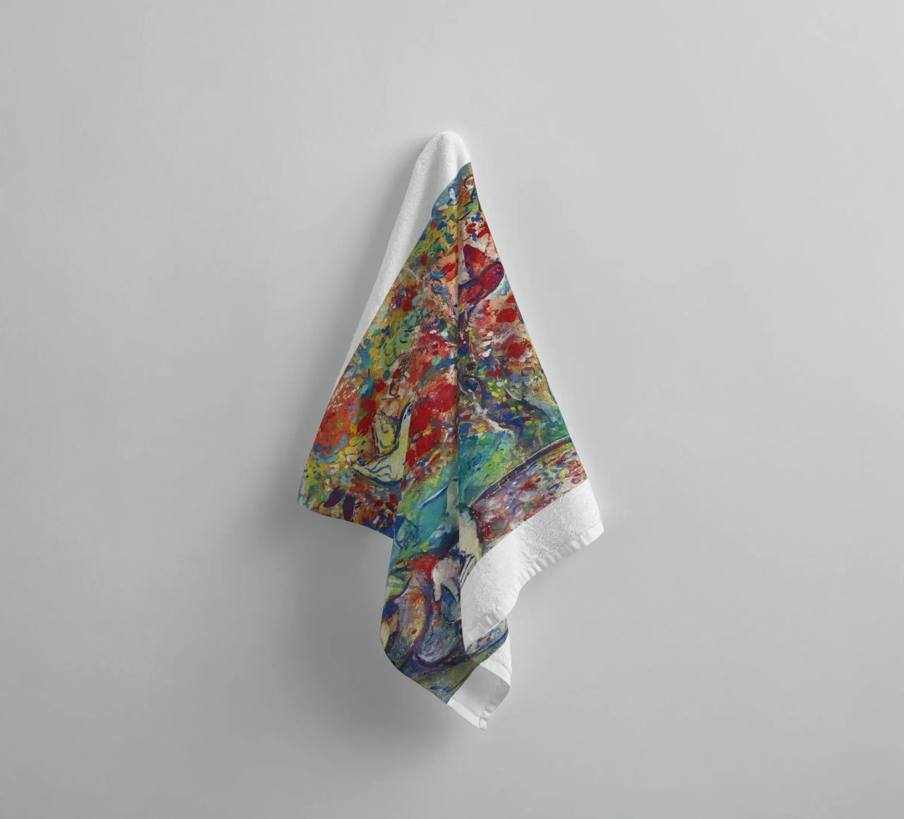 Marc Chagall Paar unter einem Baum oder Die Liebenden Handtuch von DuncanBennett shop