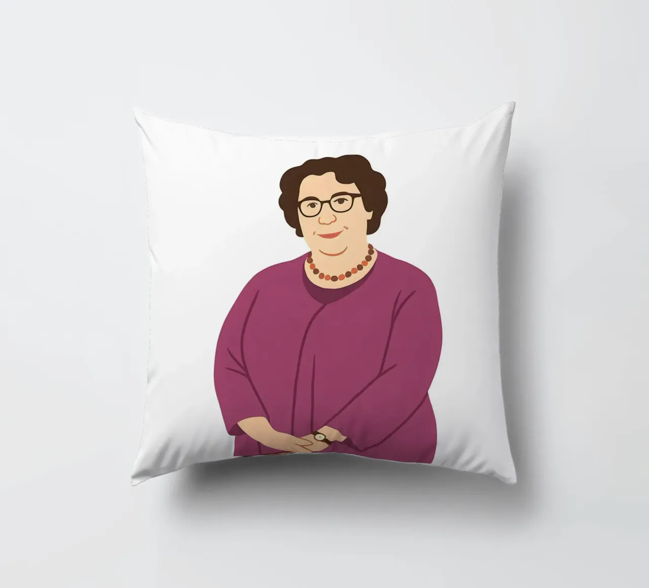Phyllis Vance The Office cuscino da MoviesArt