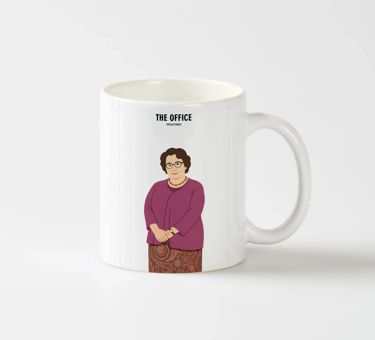 Phyllis Vance The Office tazza in ceramica da MoviesArt