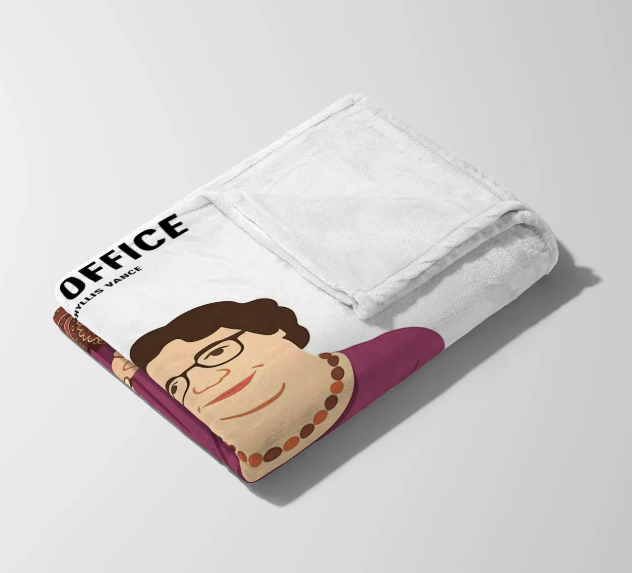 Phyllis Vance The Office coperta in pile da MoviesArt