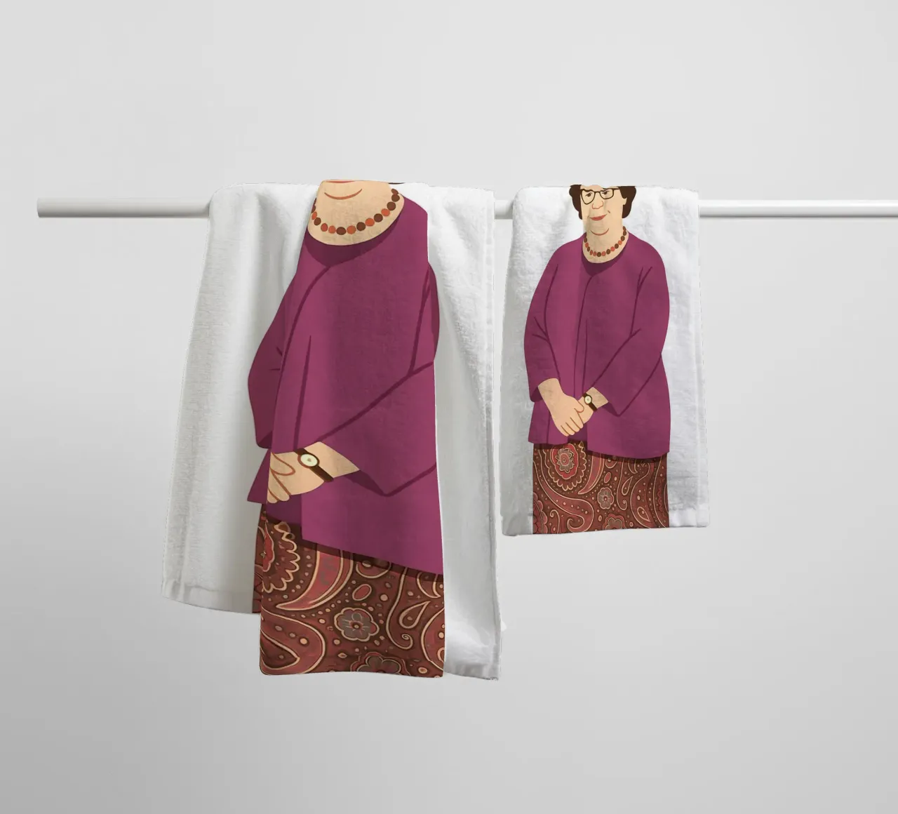 Phyllis Vance The Office asciugamano da bagno da MoviesArt