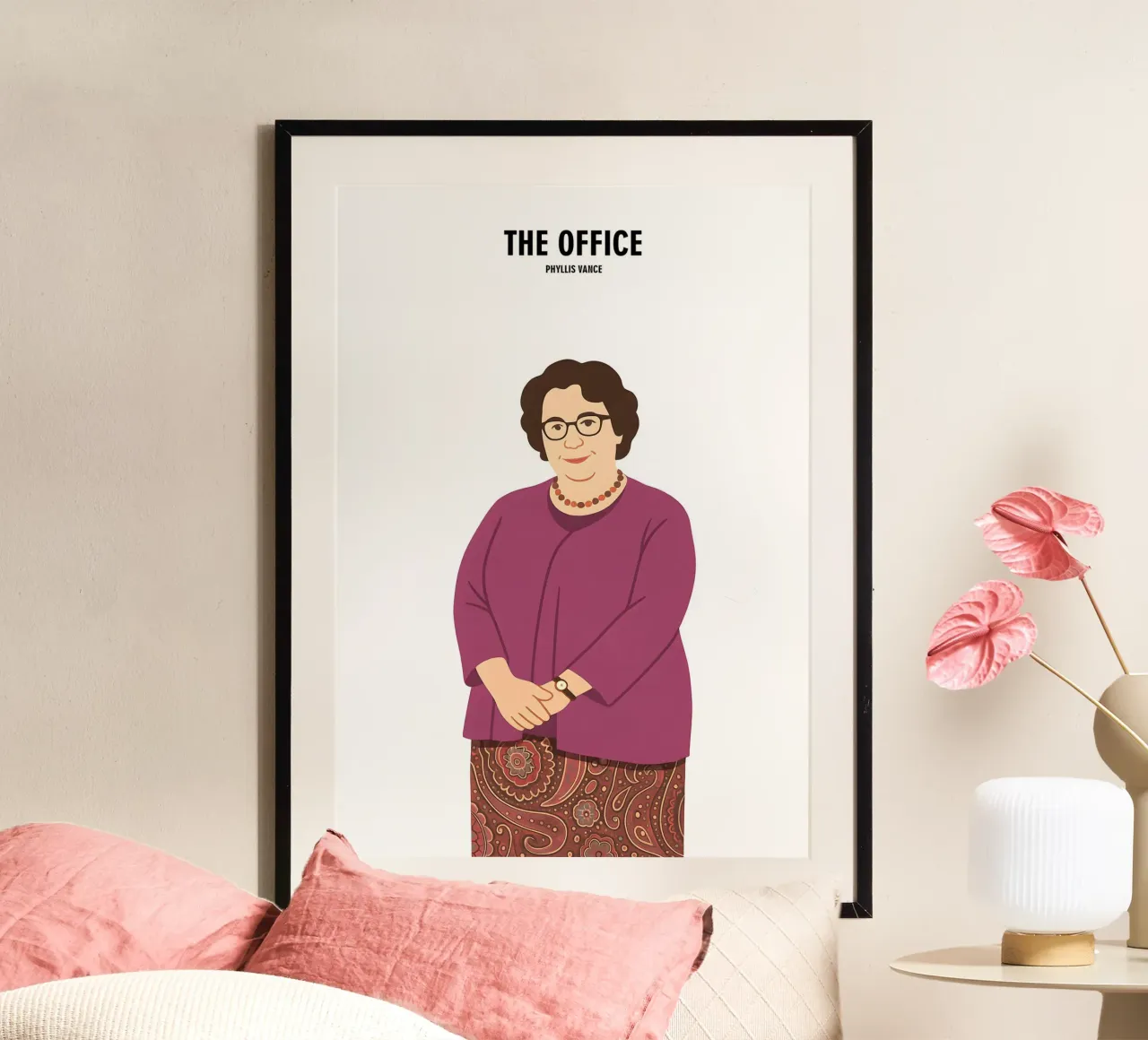Phyllis Vance The Office poster da MoviesArt