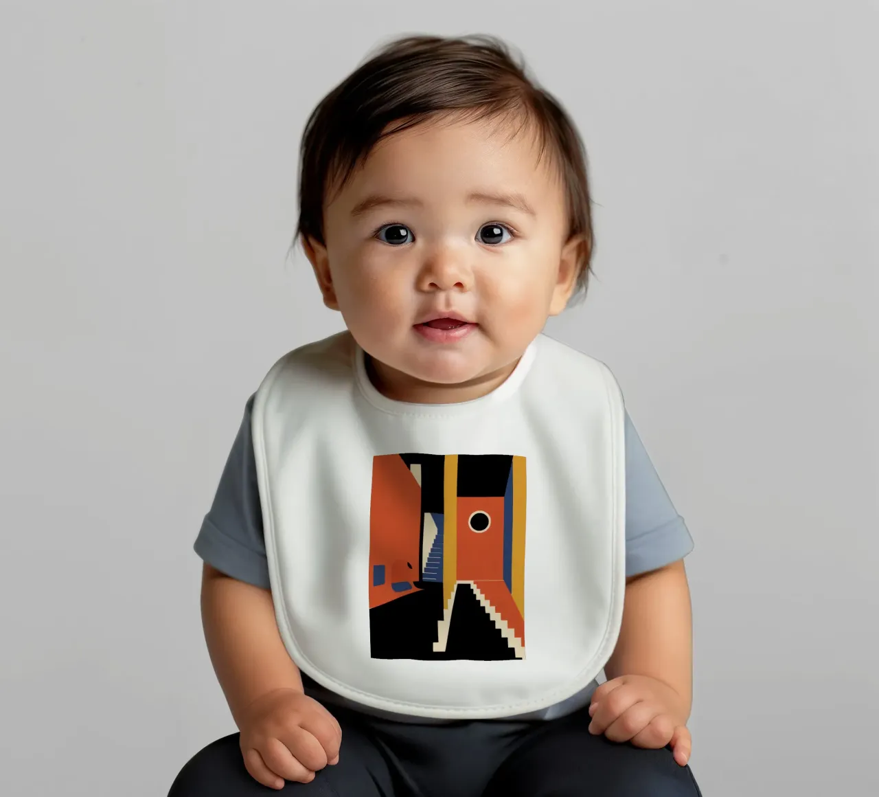 Scala geometrica con ombre bavaglino da Jasper Rune