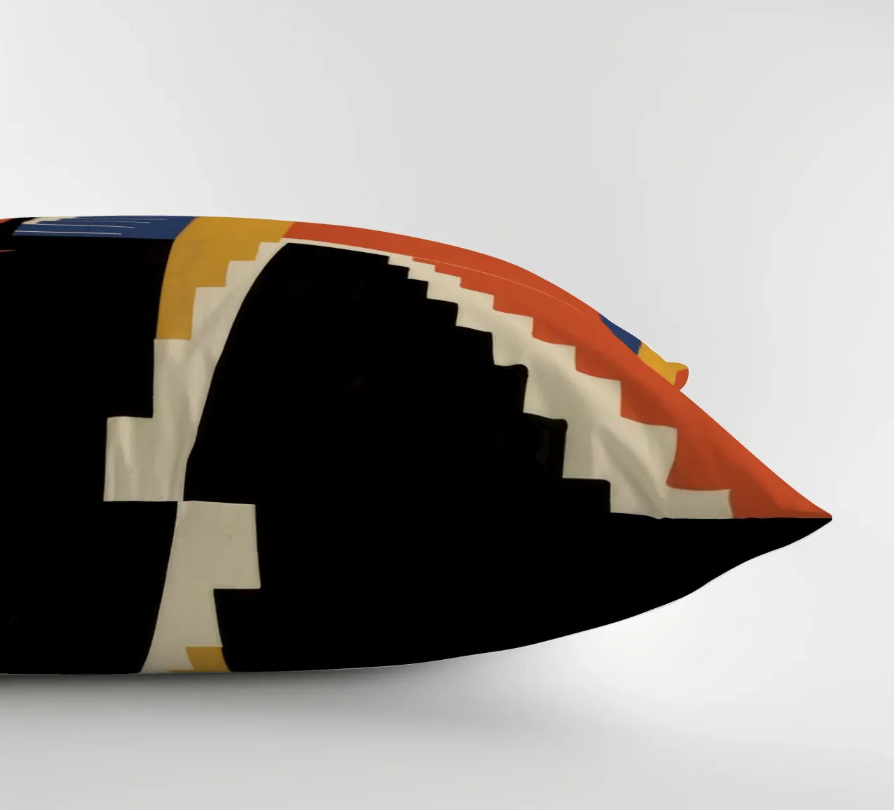 Geometric Shadow Stair decorative cushion by Jasper Rune