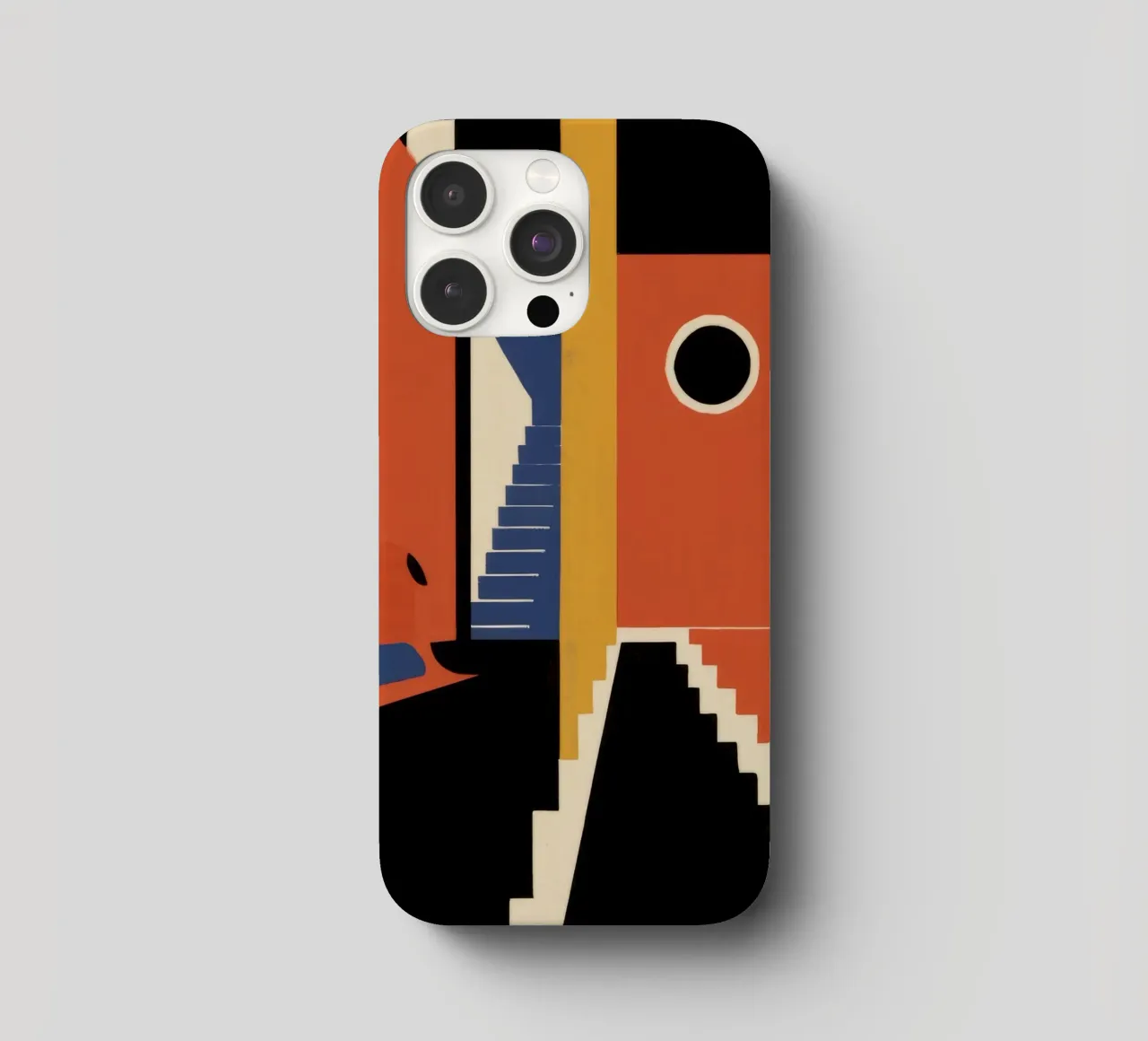 Scala geometrica con ombre cover iphone da Jasper Rune