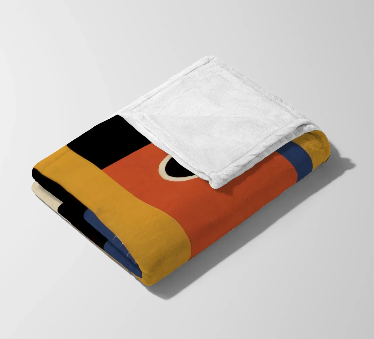 Scala geometrica con ombre coperta in pile da Jasper Rune