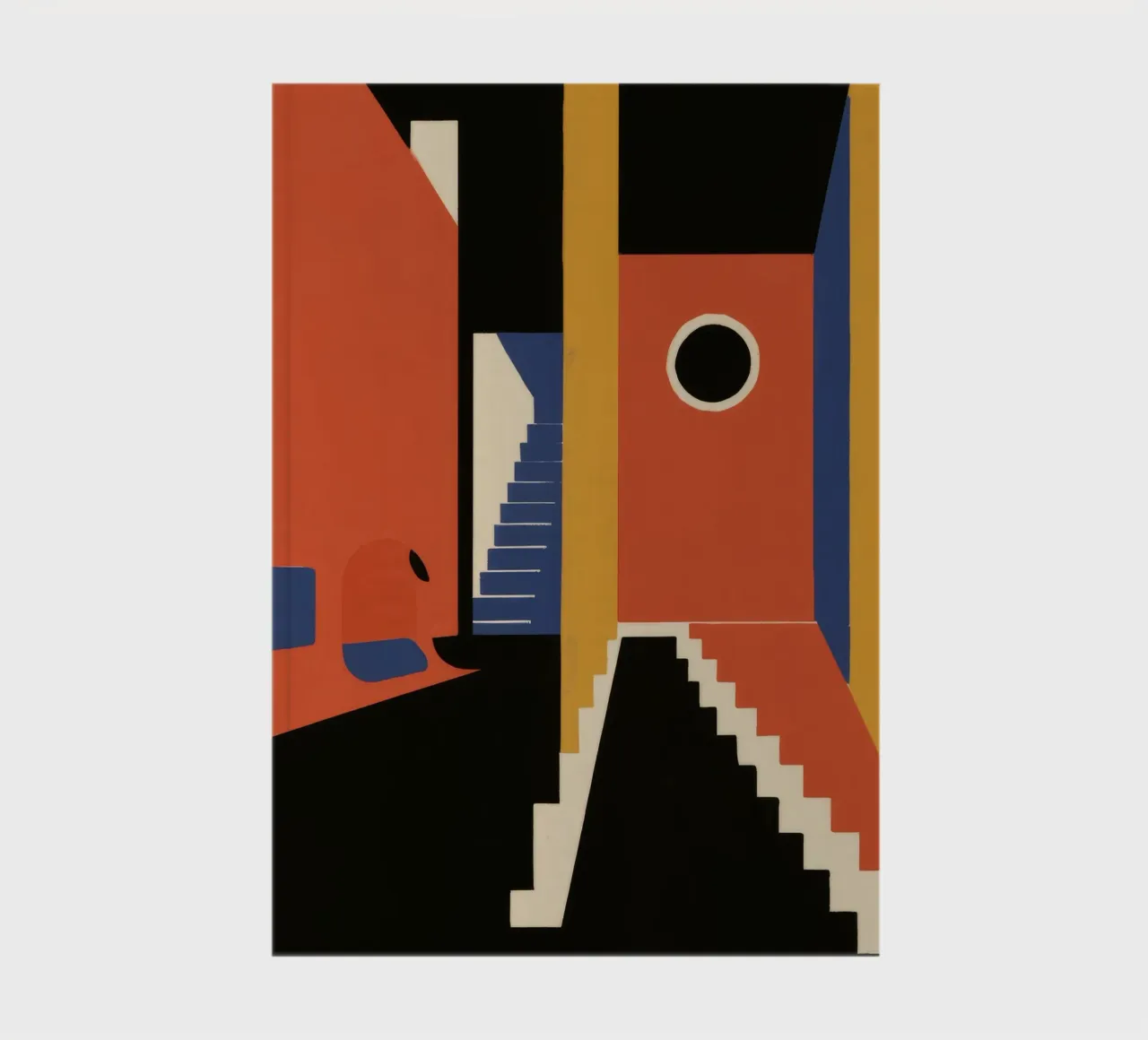 Scala geometrica con ombre diario da Jasper Rune