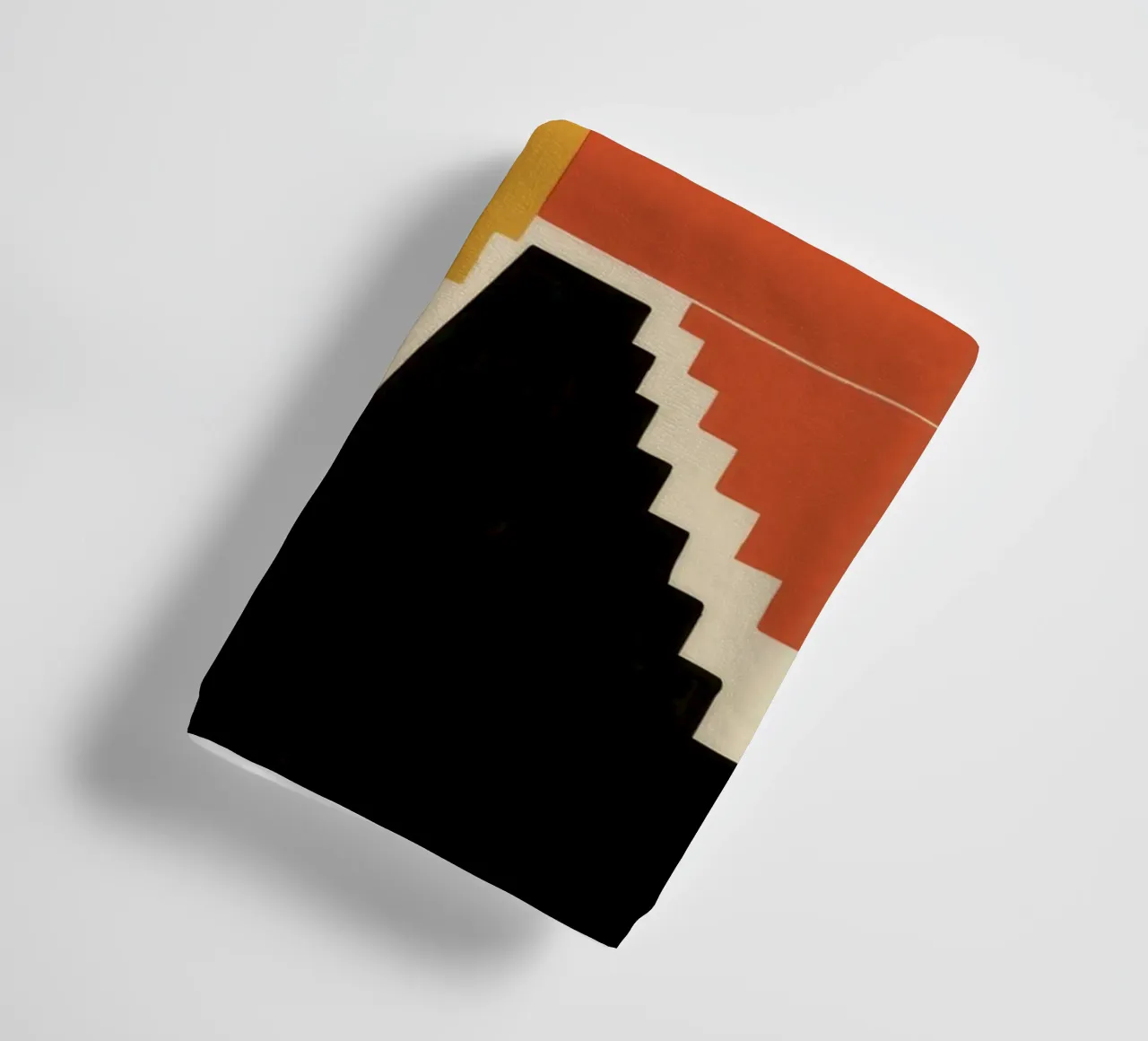 Scala geometrica con ombre asciugamano da bagno da Jasper Rune