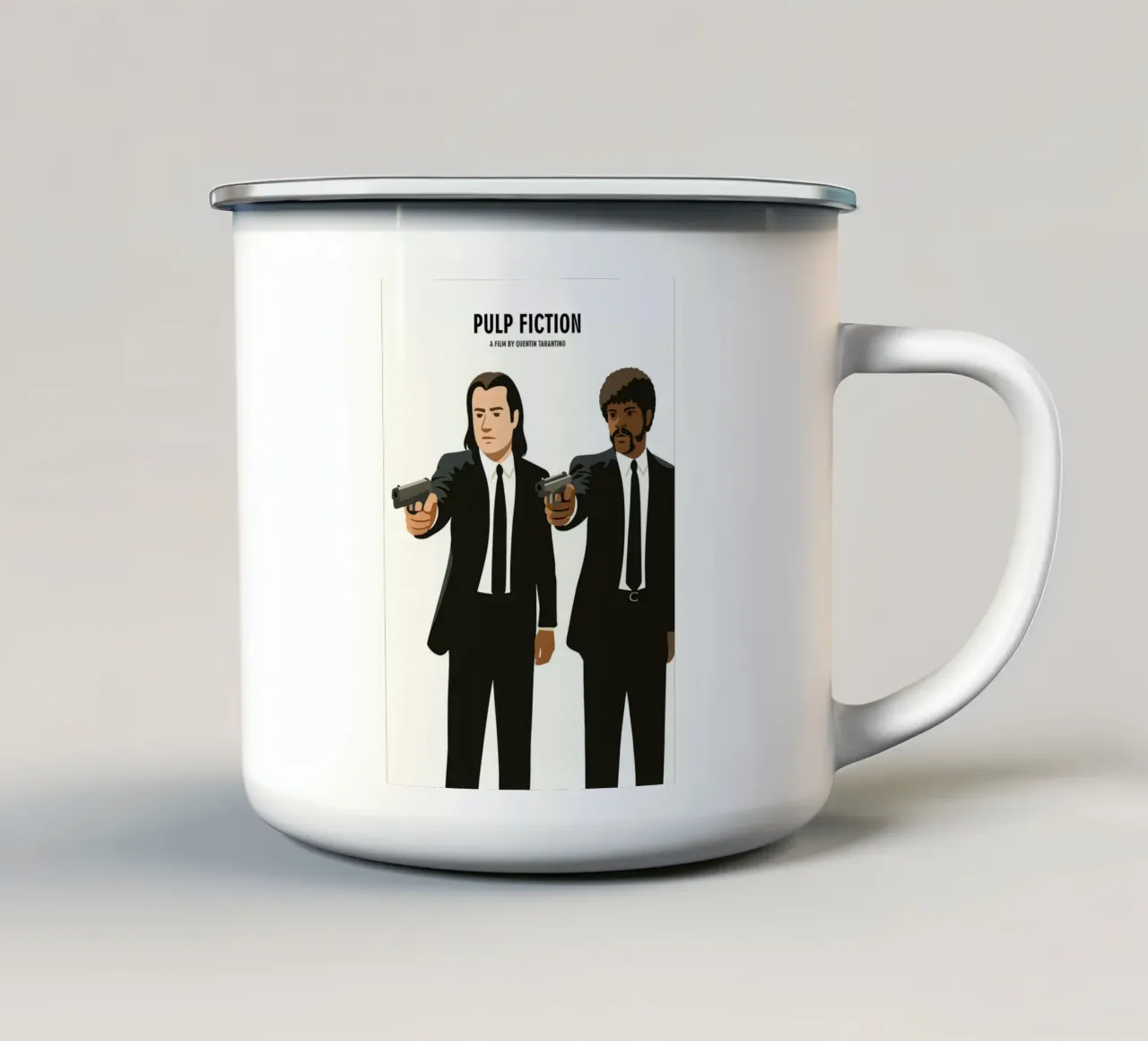 Pulp Fiction tazza in smalto da MoviesArt
