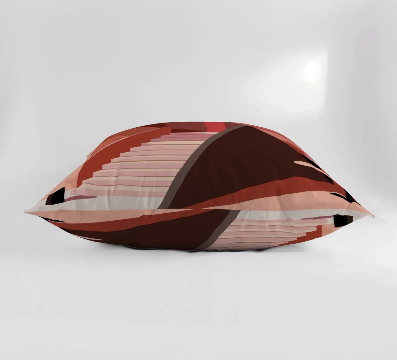 Scala monocromatica rosa cuscino da Jasper Rune