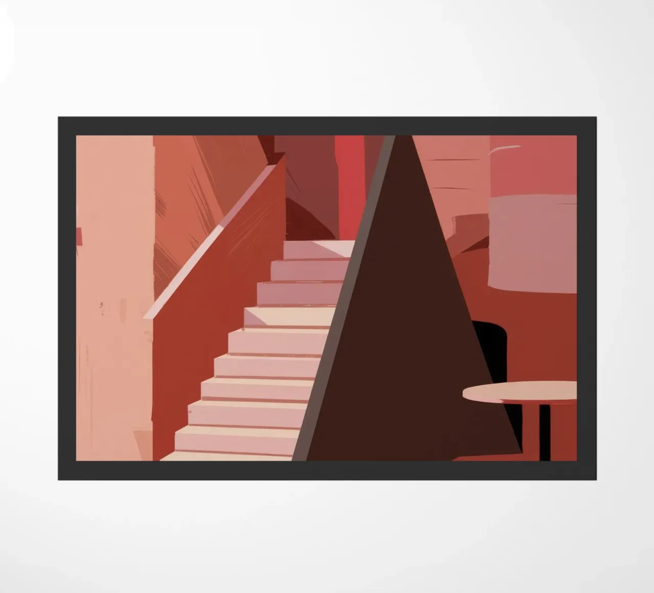 Scala monocromatica rosa zerbino da Jasper Rune