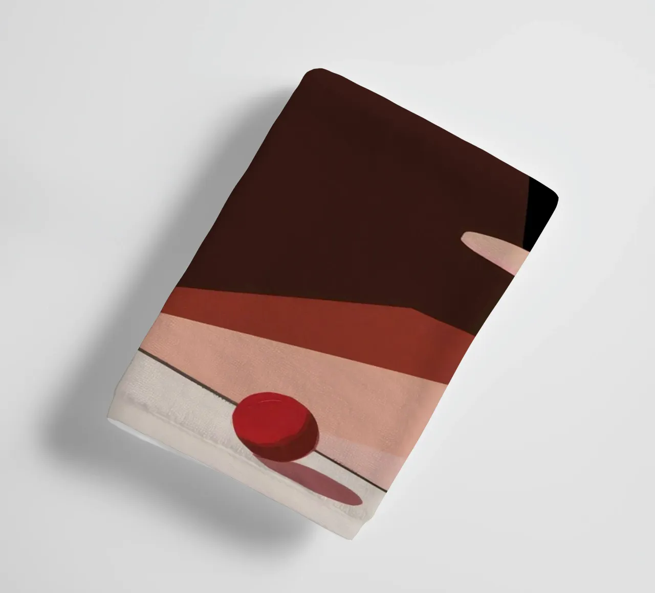 Scala monocromatica rosa asciugamano da bagno da Jasper Rune