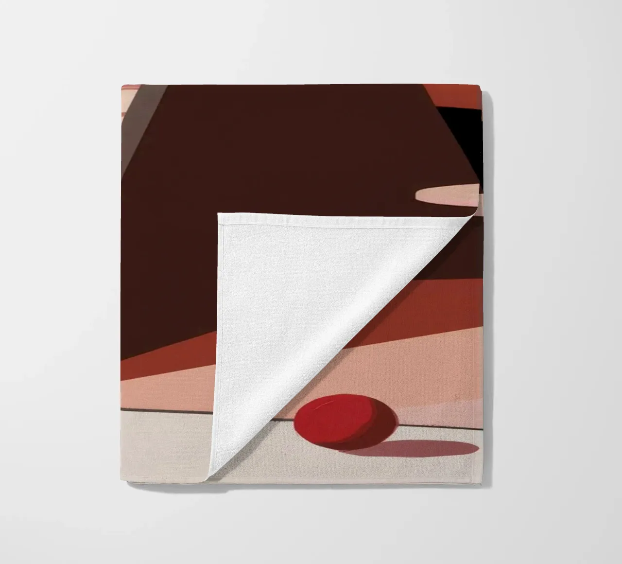 Scala monocromatica rosa telo mare da Jasper Rune