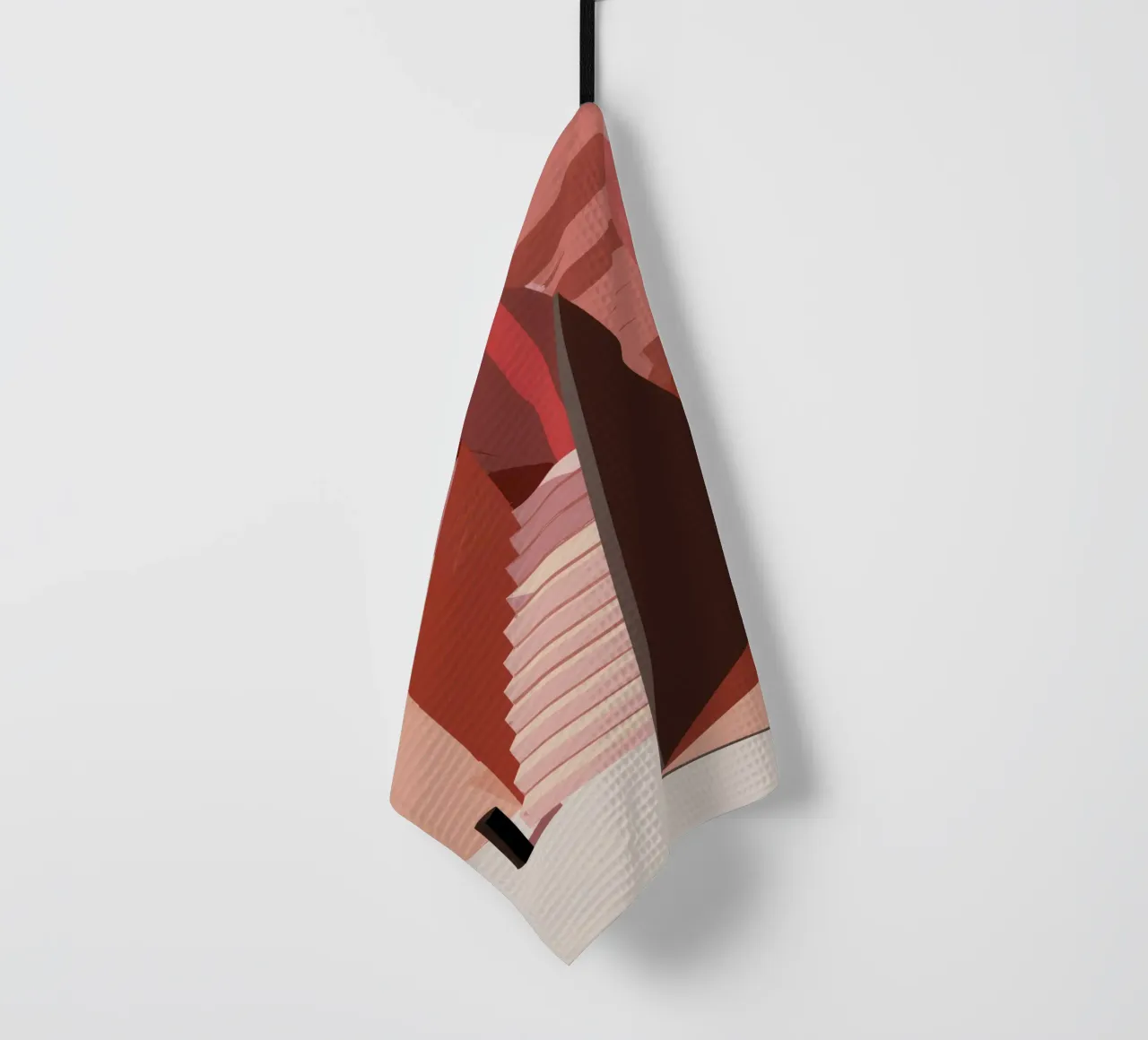 Scala monocromatica rosa canovaccio da cucina da Jasper Rune