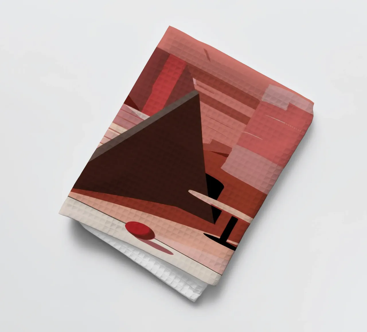 Scala monocromatica rosa canovaccio da cucina da Jasper Rune