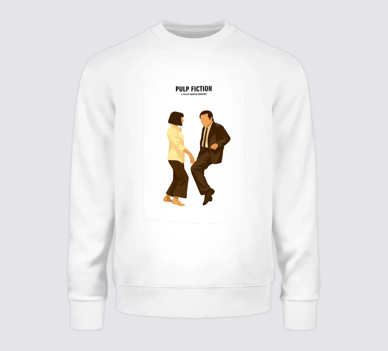 Pulp Fiction Minimalist felpa da MoviesArt