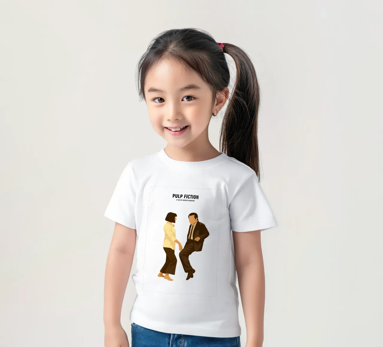 Pulp Fiction Minimalist t-shirt bambini da MoviesArt