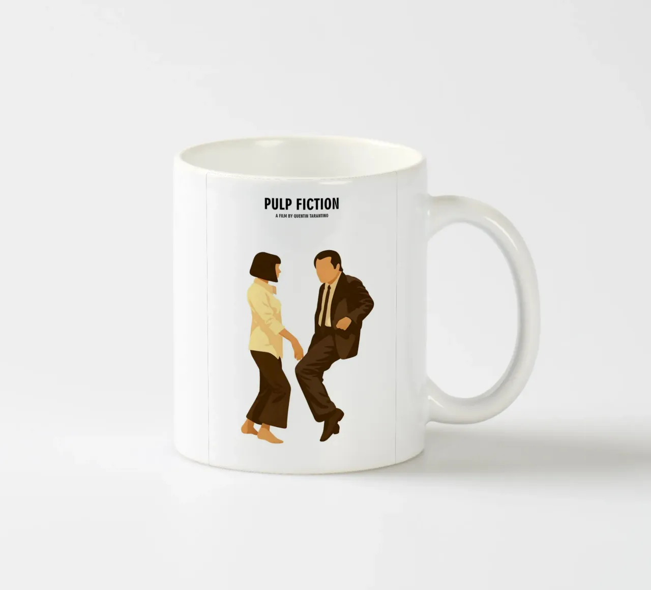 Pulp Fiction Minimalist tazza in ceramica da MoviesArt