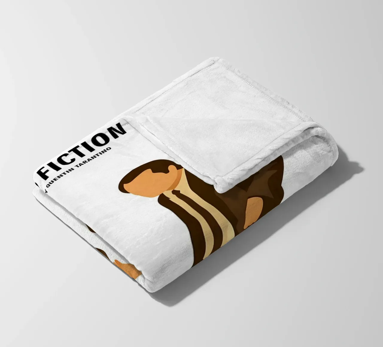 Pulp Fiction Minimalist coperta in pile da MoviesArt