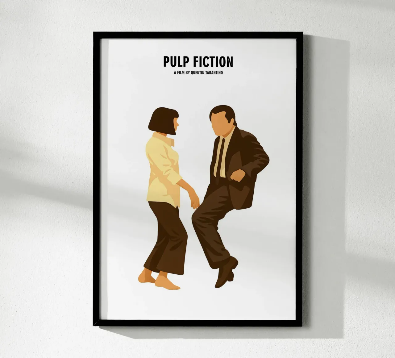 Pulp Fiction Minimalist carta hahnemühle da MoviesArt