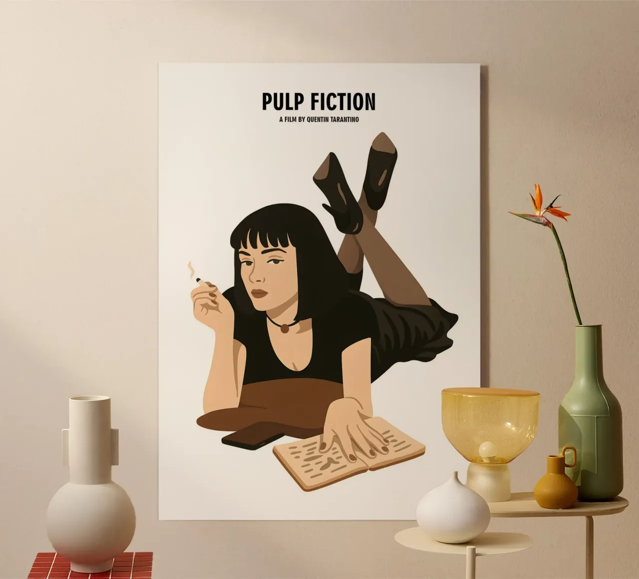 Pulp Fiction plexiglass da MoviesArt