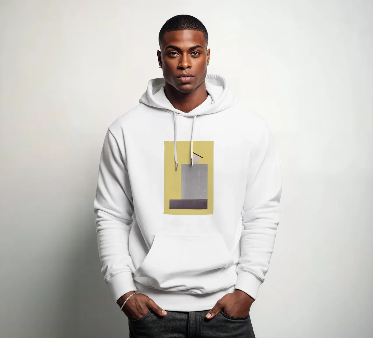 On 02 felpa con cappuccio da The Home Office Studio