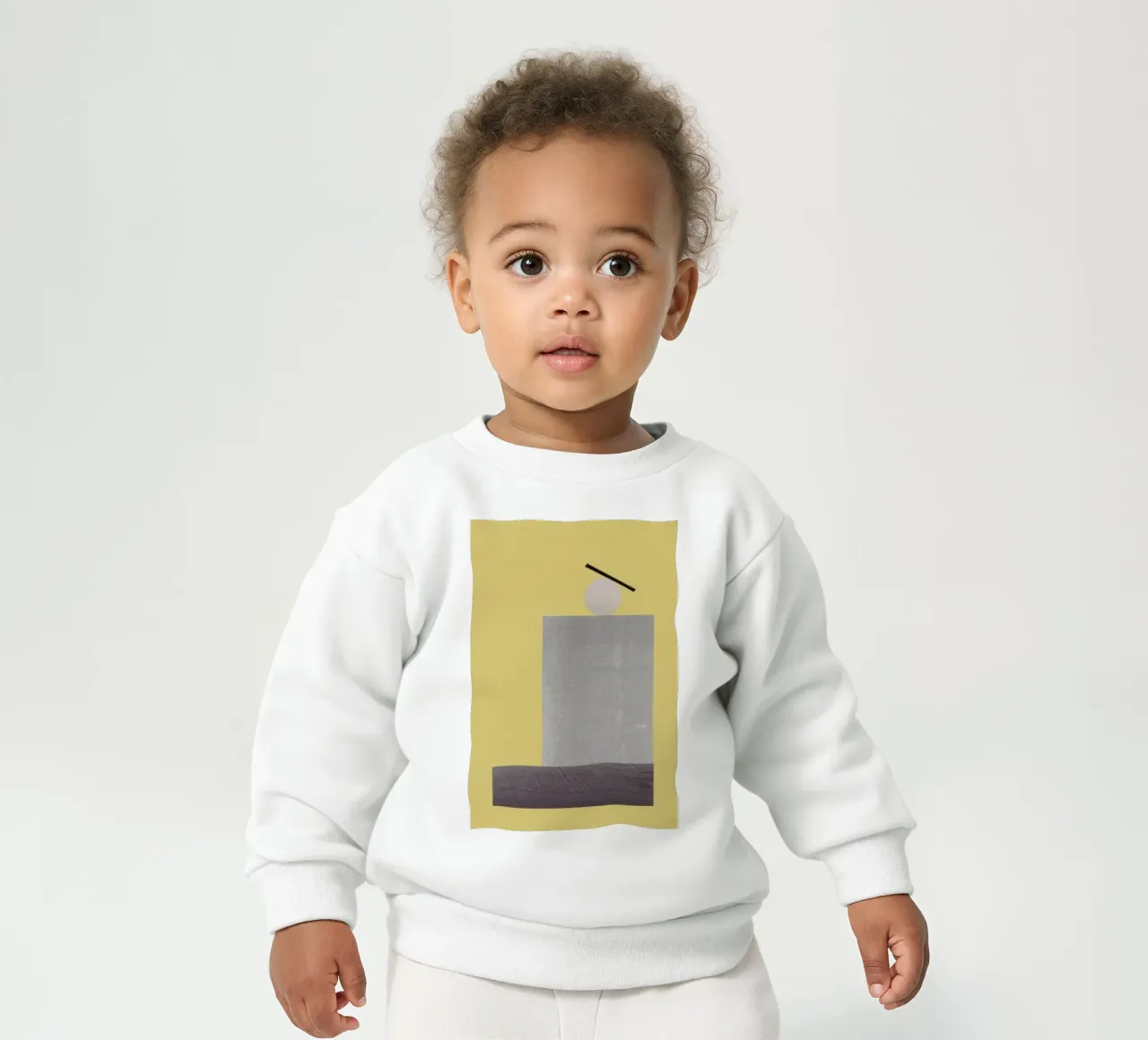 On 02 baby sweatshirt by The Home Office Studio
