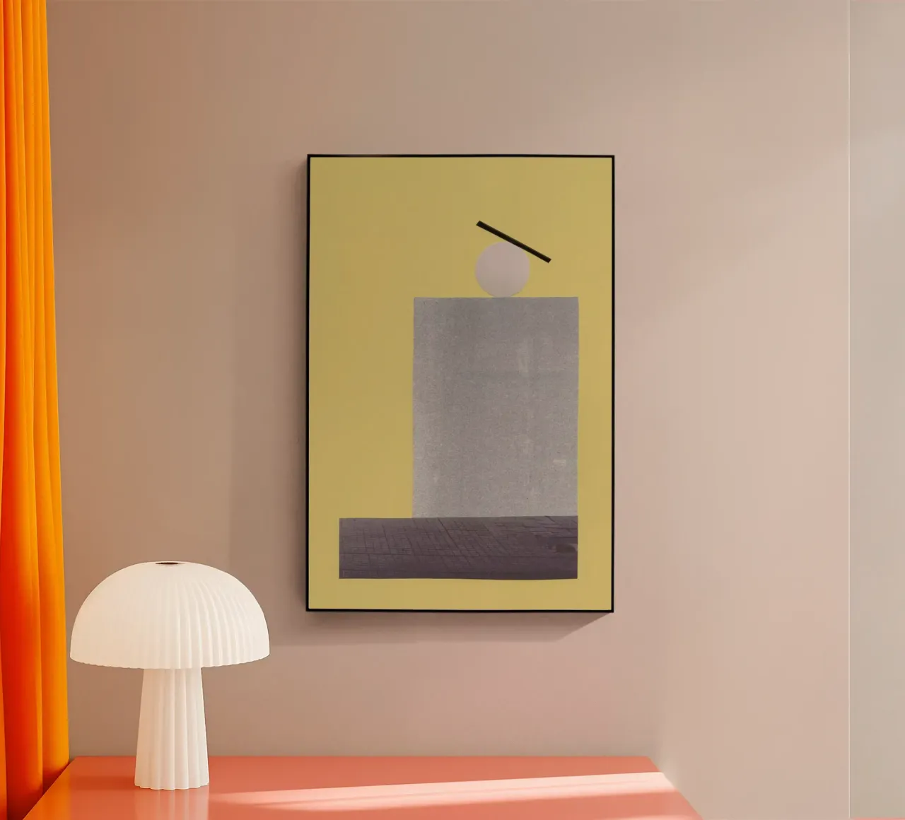 On 02 plexiglass da The Home Office Studio