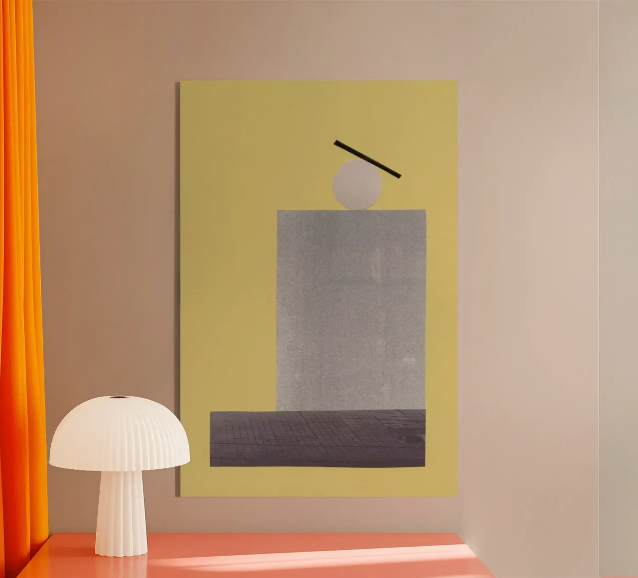 On 02 plexiglass da The Home Office Studio