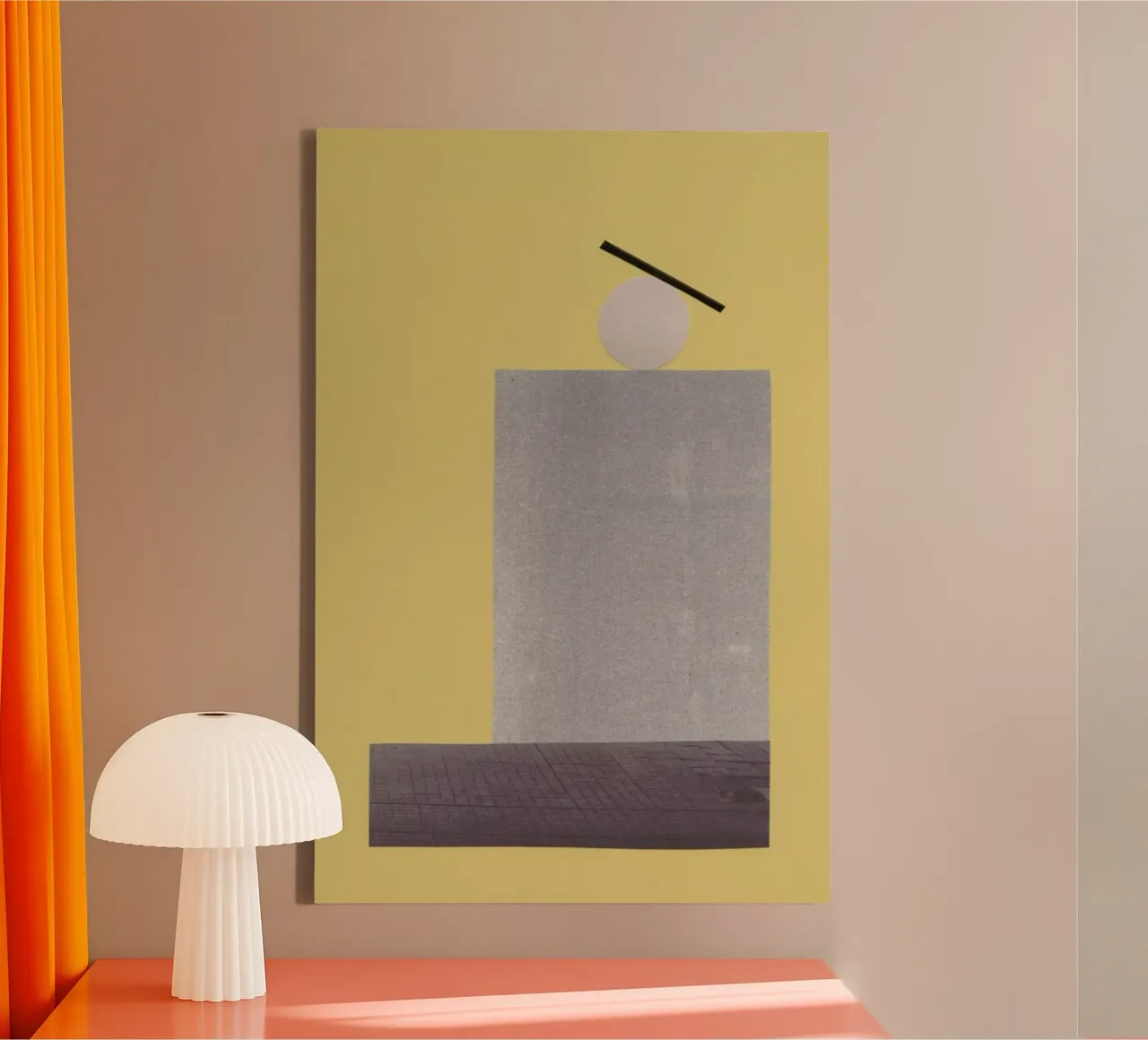 On 02 tela con Cornice a cassetta da The Home Office Studio