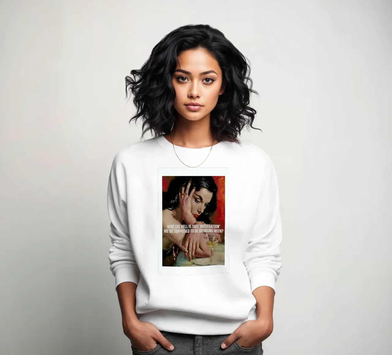 Who The Hell Is This sweatshirt by Gallery Print and Art Limited