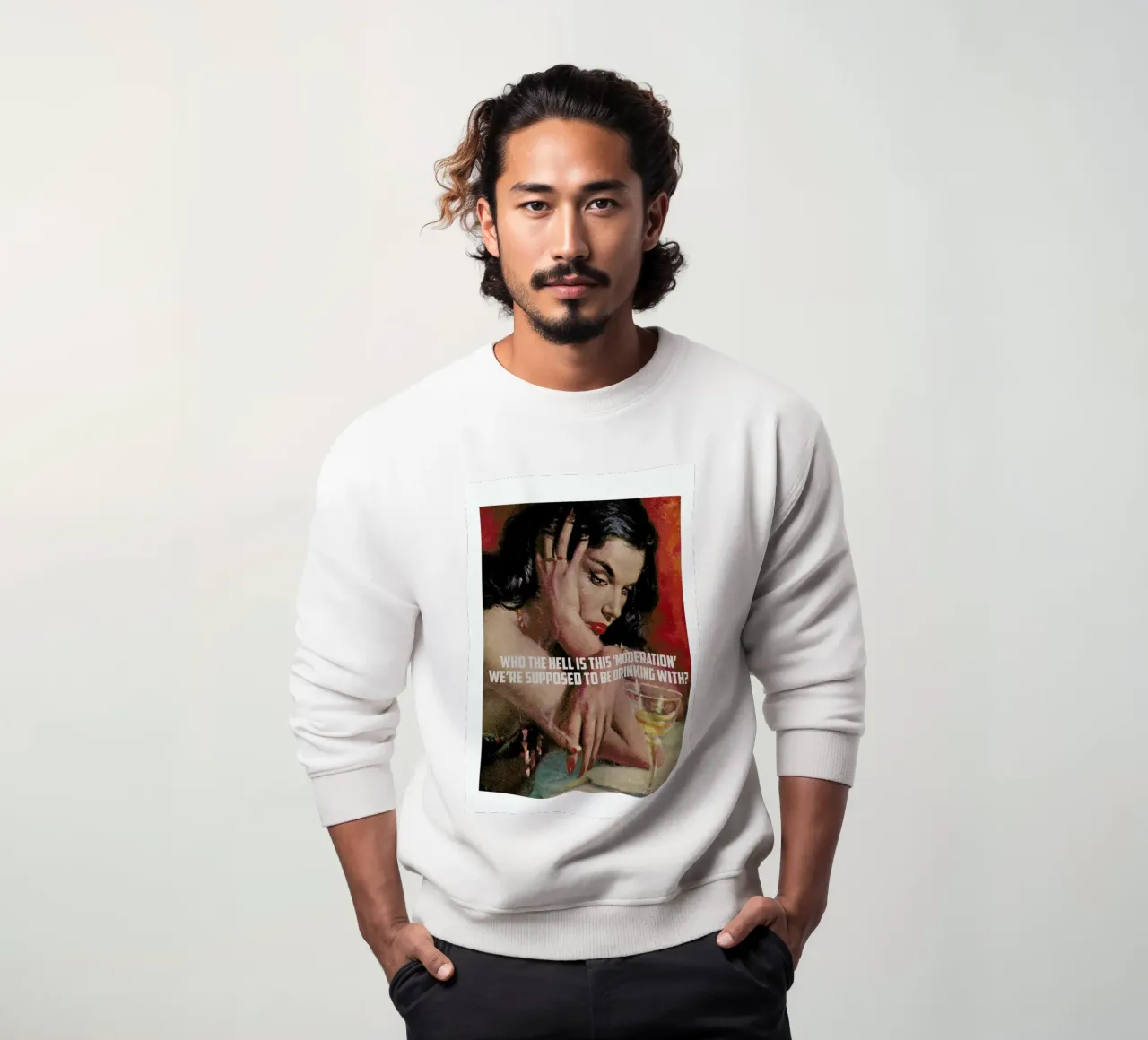 Who The Hell Is This felpa da Gallery Print and Art Limited