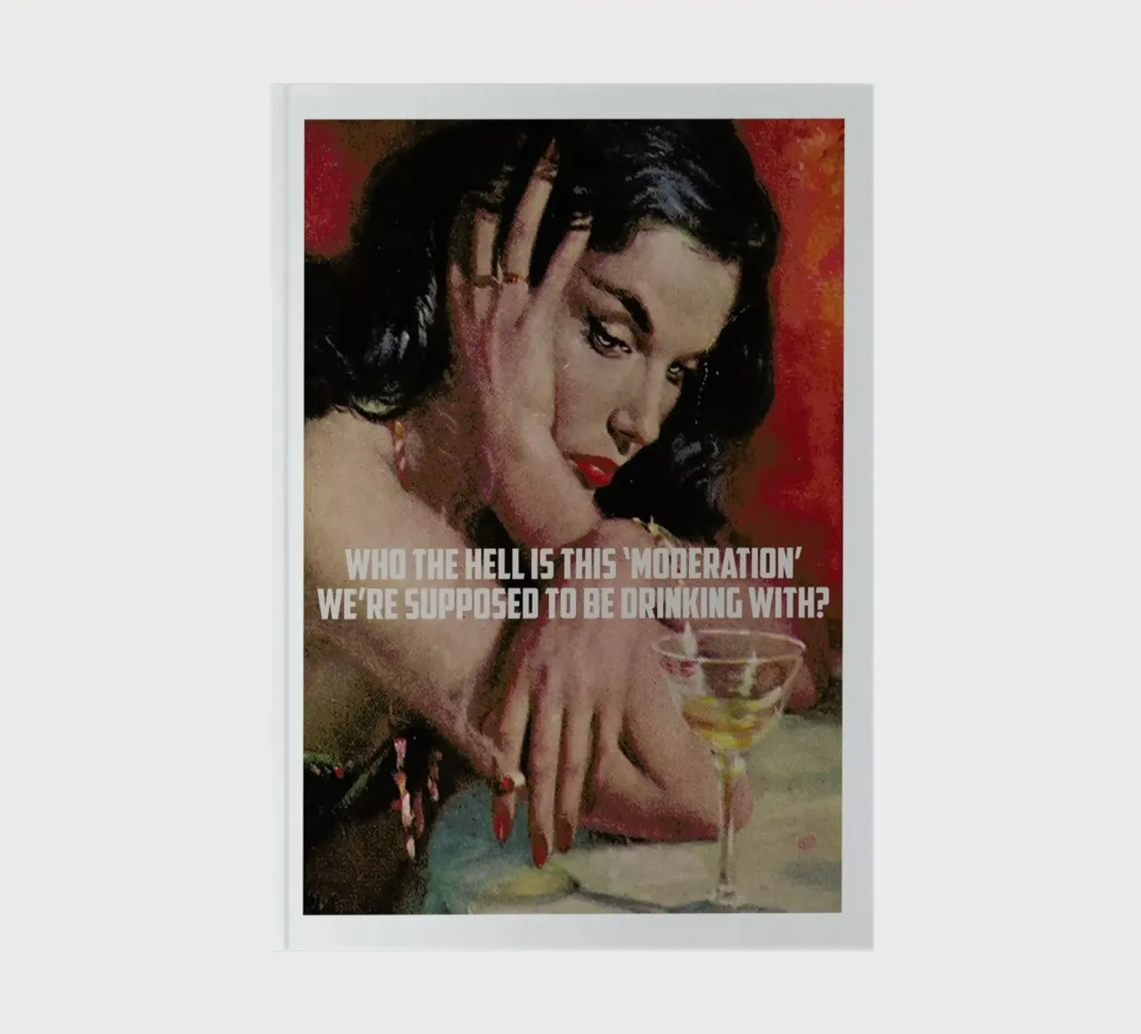 Who The Hell Is This notebook by Gallery Print and Art Limited