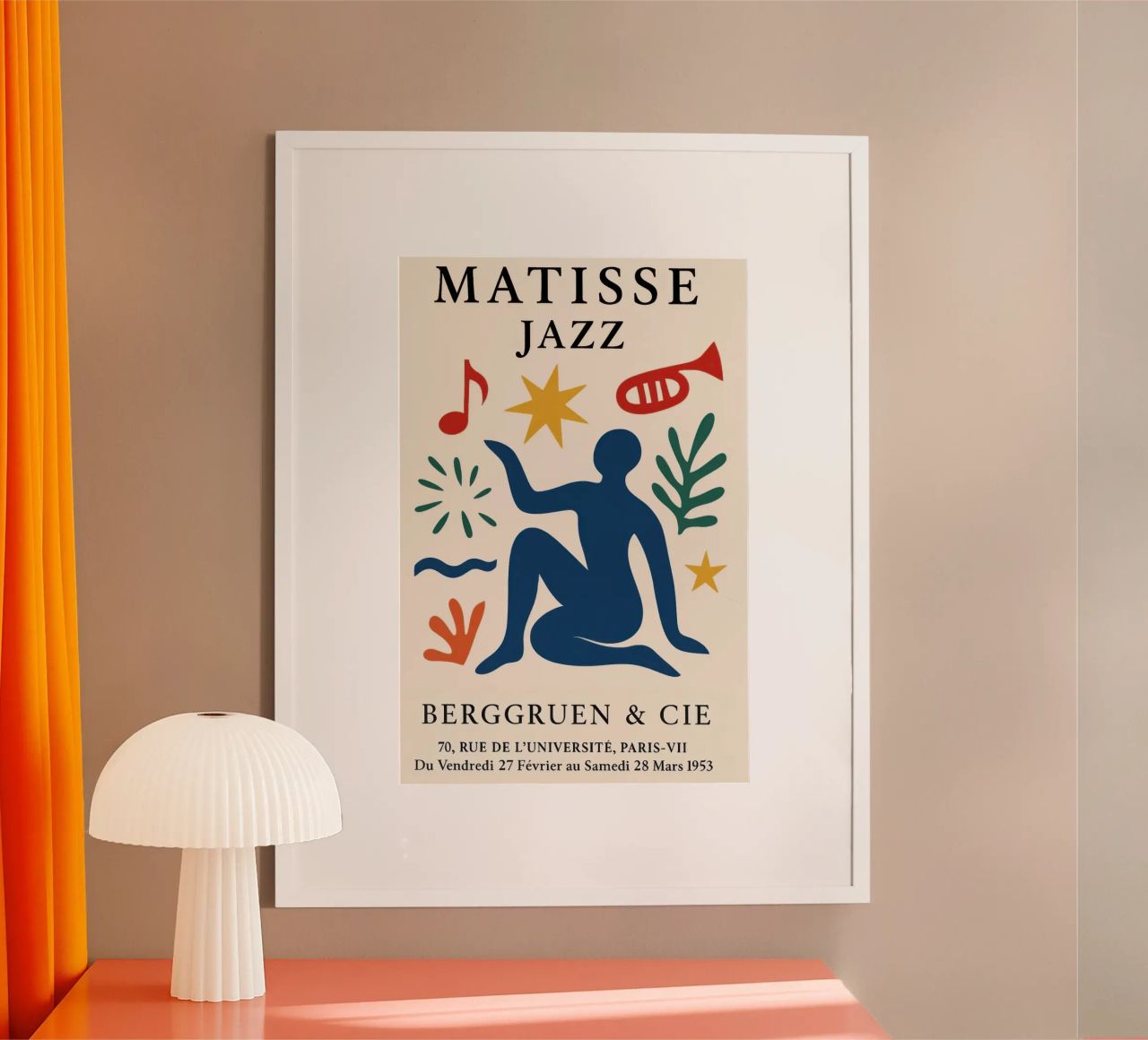 Matisse Papiers Découpés Jazz Poster von gregorifreman