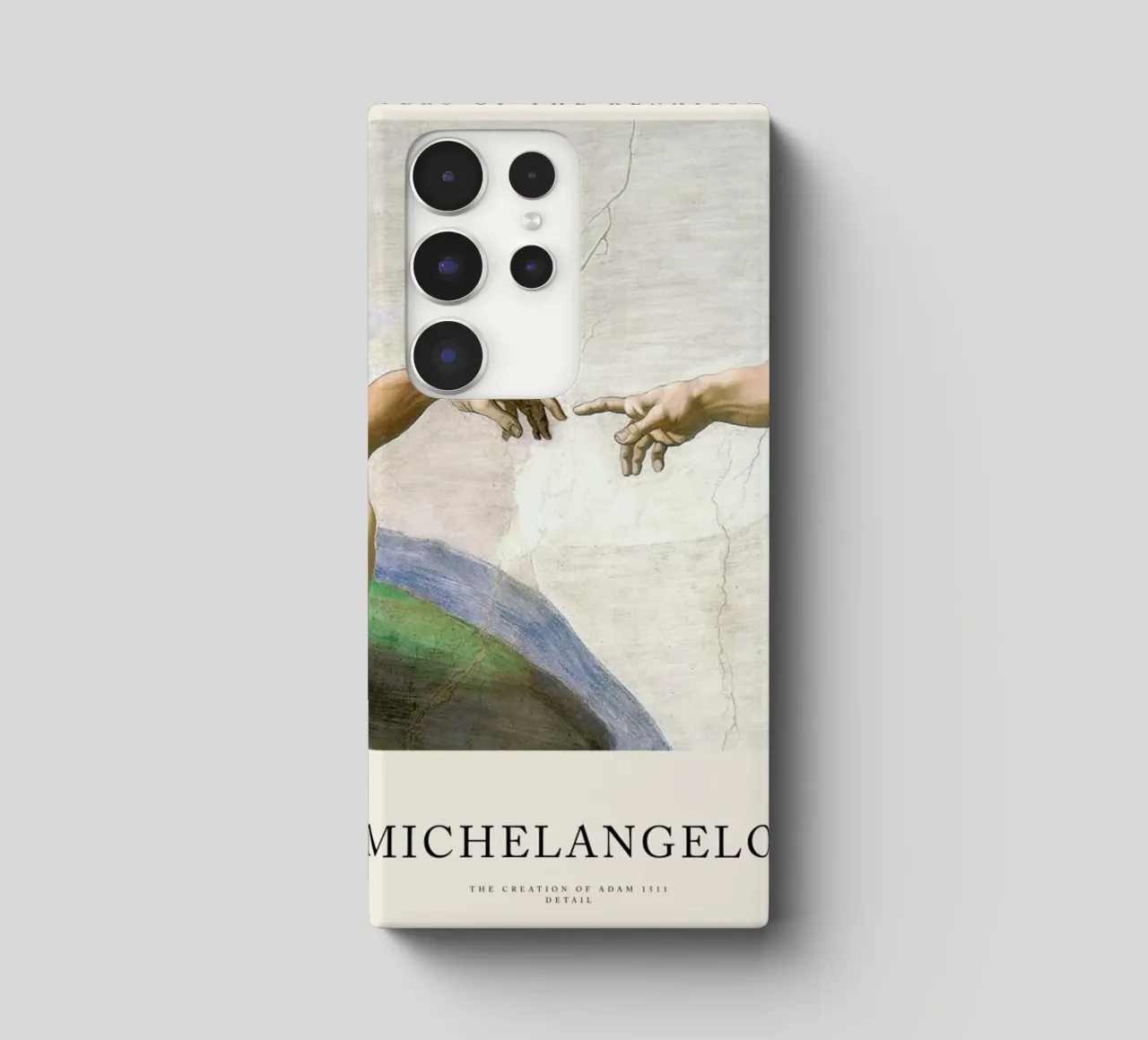 Michelangelo - The Creation of Adam cover samsung da Vintage by JUNIQE