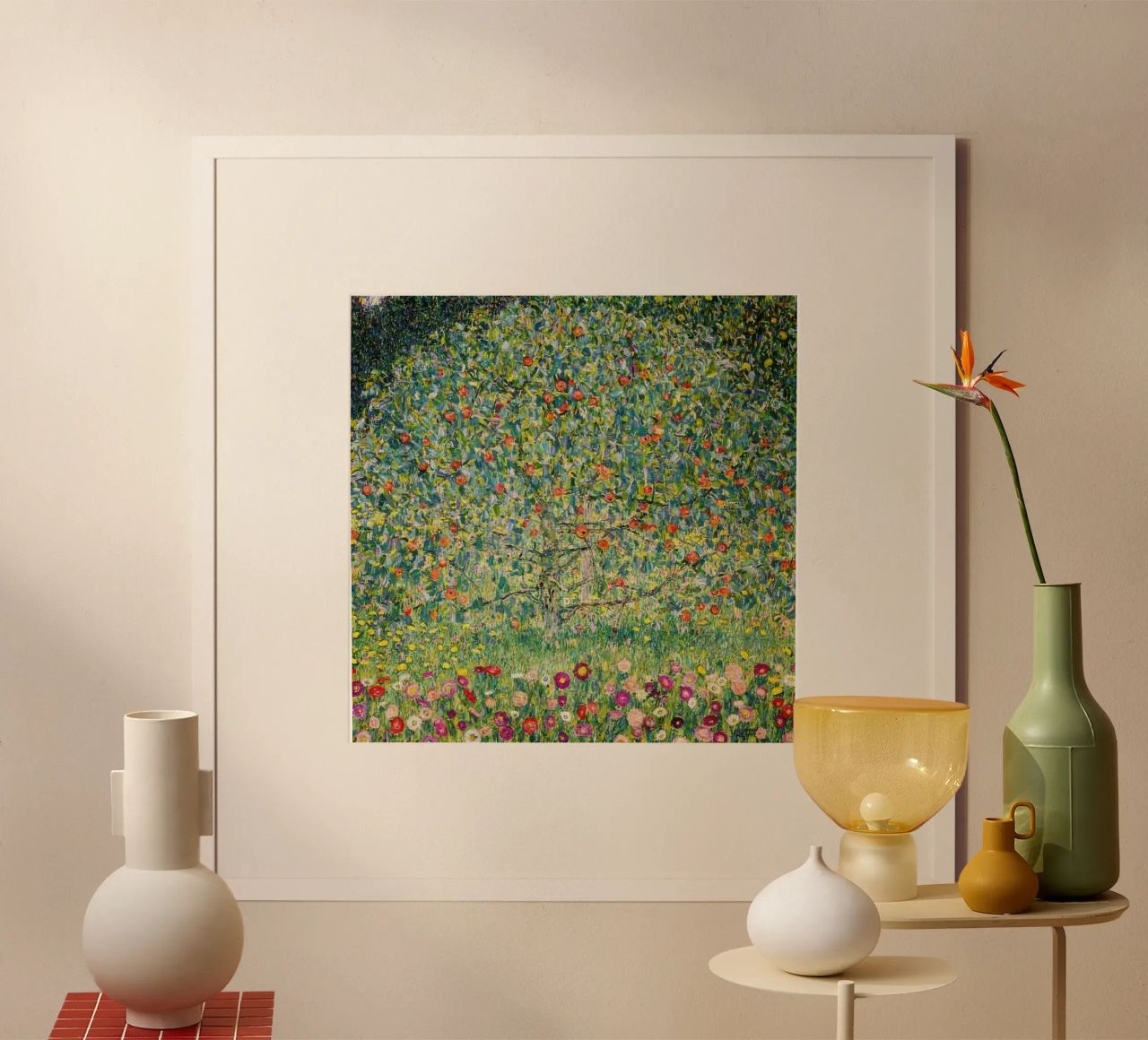 Apfelbaum I - Gustav Klimt Poster von betty hamilton