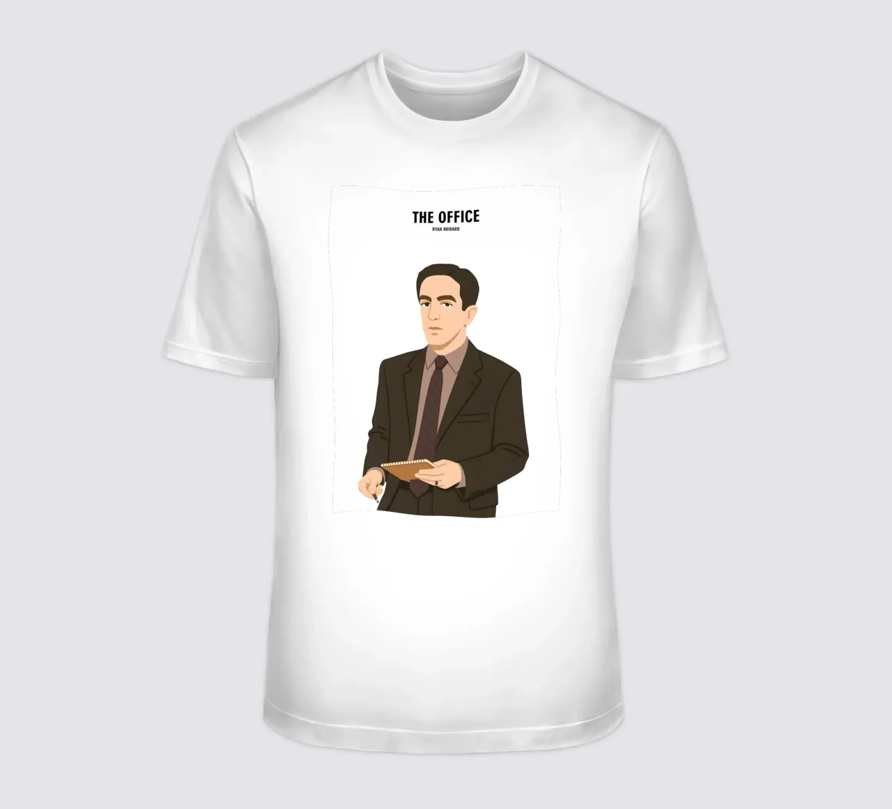 Ryan Howard The Office t-shirt by MoviesArt